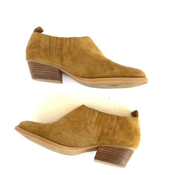 Nine West Shoes - Nine West Suede Leather Ankle Bootie